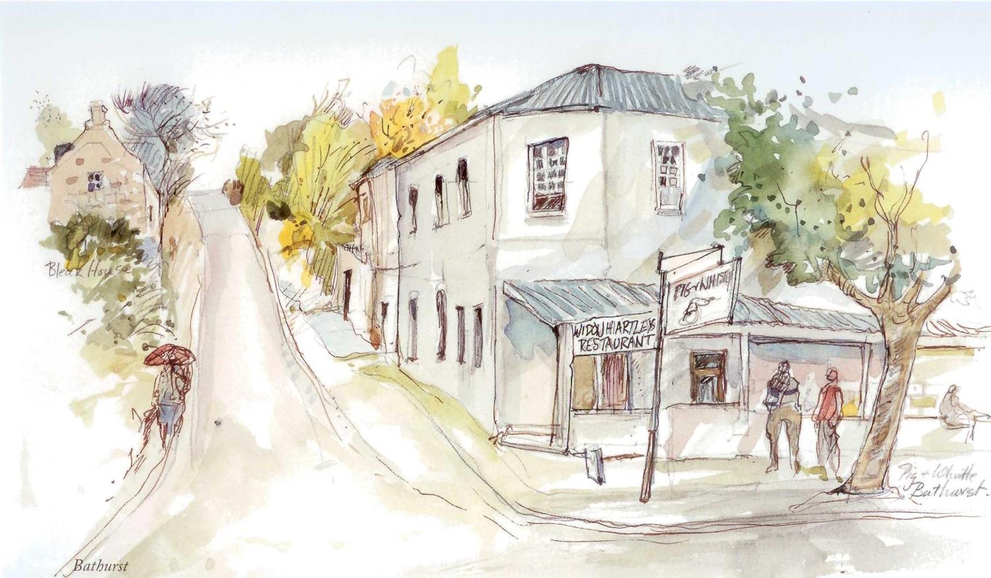 The Historic Pig And Whistle Inn Bathurst Exterior photo